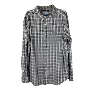 Columbia plaid men’s long sleeve button down shirt size‎ Large